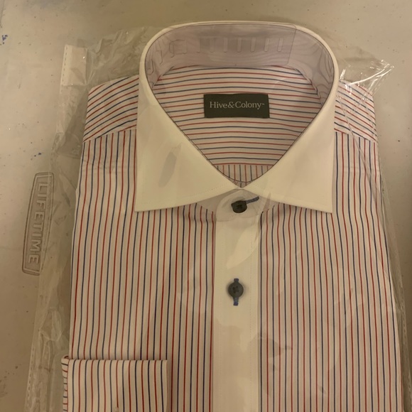Men’s Size 15 1/2 Hive and Colony Dress Shirts - Picture 2 of 3